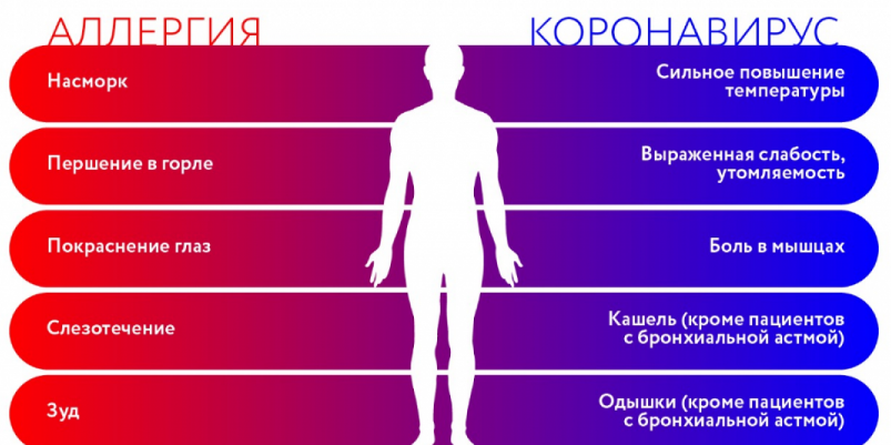 аллергия или коронавирус